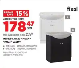 BMR MEUBLE-LAVABO PRIAM offer