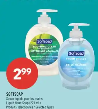 Pharmaprix SOFTSOAP Liquid Hand Soap offer