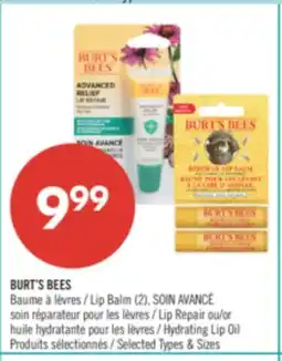 Pharmaprix BURT'S BEES offer