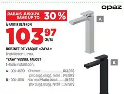 BMR ROBINET DE VASQUE ZAYA offer