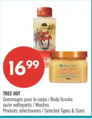 Pharmaprix TREE HUT Body Scrubs or Washes offer