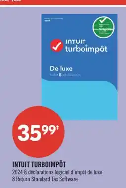 Pharmaprix INTUIT TURBOIMPÔT 8 Return Standard Tax Software offer