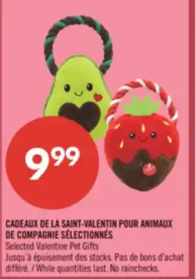 Pharmaprix CADEAUX DE LA SAINT-VALENTIN POUR ANIMAUX Selected Valentine Pet Gifts offer