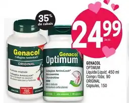 Uniprix GENACOL OPTIMUM Liquide/Liquid, Compr./Tabs ORIGINAL Capsules offer