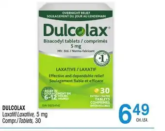 Uniprix DULCOLAX Laxatif/Laxative, 5 mg offer