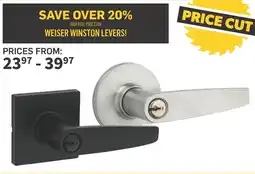 Co-op Weiser winston levers offer