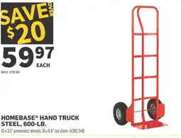 Co-op Homebase hand truck steel offer