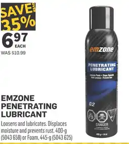 Co-op Emzone penetrating lubricant offer