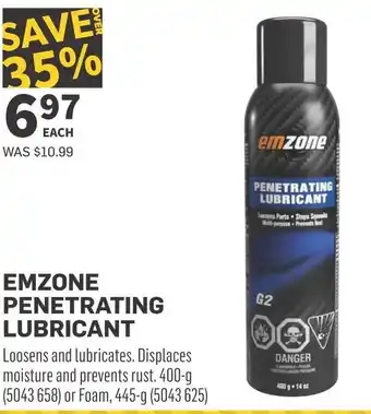 Co-op Emzone penetrating lubricant offer