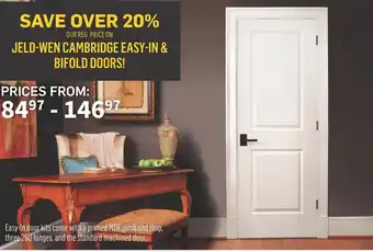 Co-op Jeld-wen cambridge easy-in & bifold doors offer