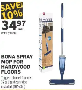 Co-op Bona spray mop for hardwood floors offer