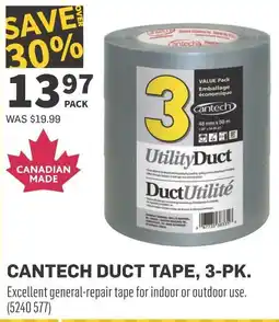 Co-op Cantech duct tape offer