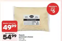 Wholesale Club PARMESAN CHEESE, 2.27 KG offer