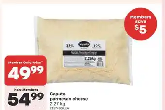 Wholesale Club PARMESAN CHEESE, 2.27 KG offer