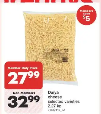 Wholesale Club CHEESE, 2.27 KG offer