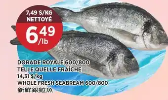 Kim Phat WHOLE FRESH SEABREAM 600/800 offer