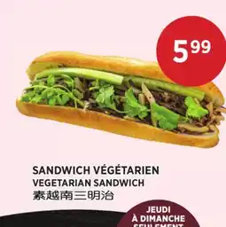 Kim Phat VEGETARIAN SANDWICH offer