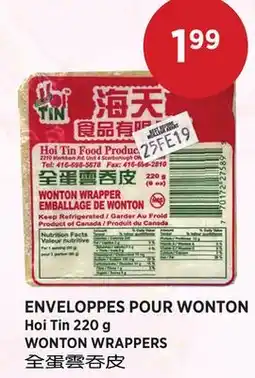 Kim Phat Hoi Tin WONTON WRAPPERS offer