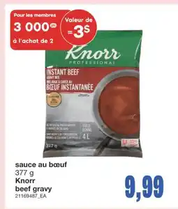 Wholesale Club SAUCE AU BŒUF, 377 g offer