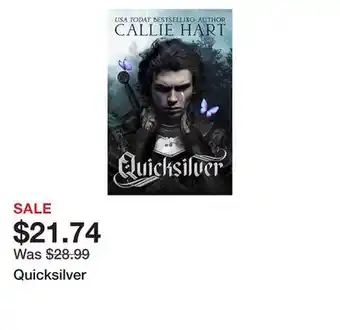 Chapters Indigo Quicksilver offer