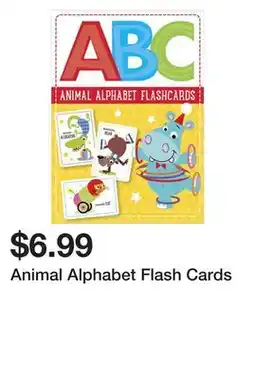 Chapters Indigo Animal Alphabet Flash Cards offer