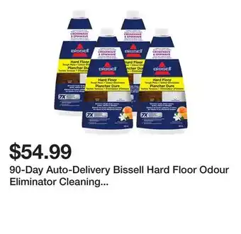 TSC Stores 90-Day Auto-Delivery Bissell Hard Floor Odour Eliminator Cleaning Formula (4-Pack) offer