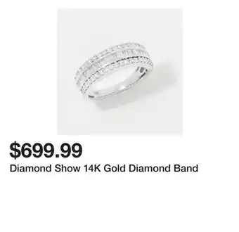 TSC Stores Diamond Show 14K Gold Diamond Band offer