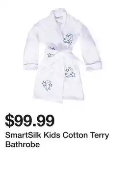 TSC Stores SmartSilk Kids Cotton Terry Bathrobe offer