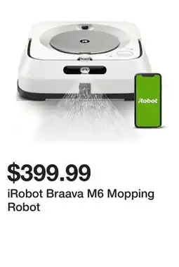 TSC Stores iRobot Braava M6 Mopping Robot offer