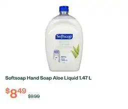 Voilà Softsoap Hand Soap Aloe Liquid 1.47 L offer