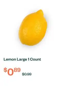 Voilà Lemon Large 1 Count offer