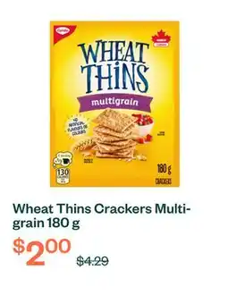 Voilà Wheat Thins Crackers Multigrain 180 g offer