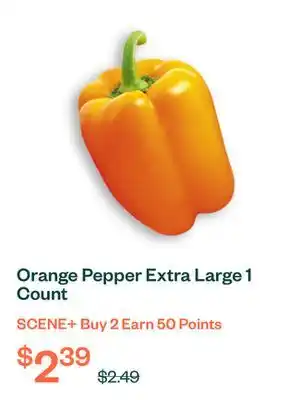 Voilà Orange Pepper Extra Large 1 Count offer