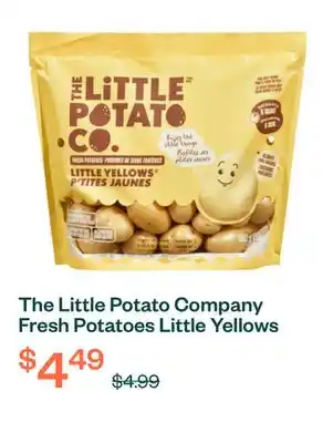 Voilà The Little Potato Company Fresh Potatoes Little Yellows 680 g offer