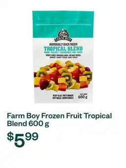 Voilà Farm Boy Frozen Fruit Tropical Blend 600 g offer