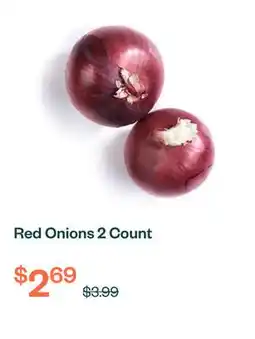 Voilà Red Onions 2 Count offer