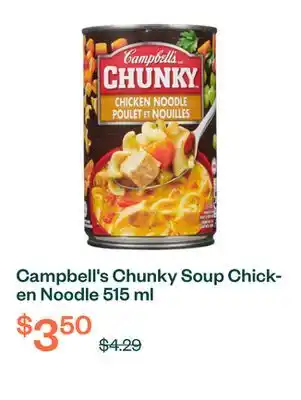 Voilà Campbell's Chunky Soup Chicken Noodle 515 ml offer