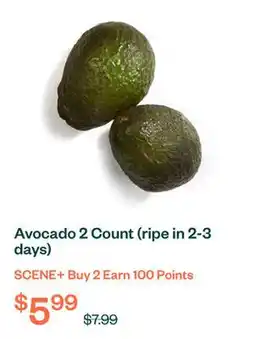 Voilà Avocado 2 Count (ripe in 2-3 days) offer