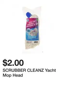 Dollarama SCRUBBER CLEANZ Yacht Mop Head offer