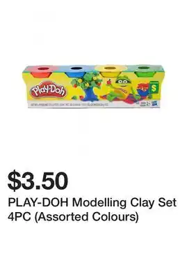 Dollarama PLAY-DOH Modelling Clay Set 4PC (Assorted Colours) offer