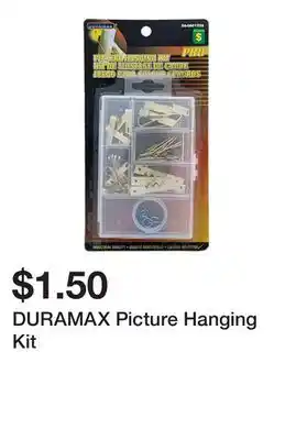 Dollarama DURAMAX Picture Hanging Kit offer