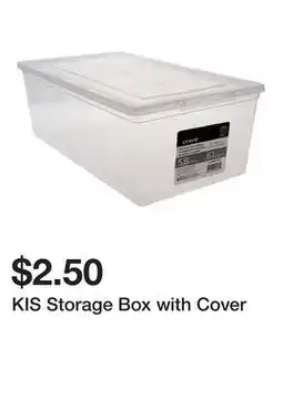 Dollarama KIS Storage Box with Cover offer