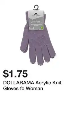 Dollarama DOLLARAMA Acrylic Knit Gloves fo Woman offer