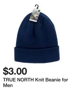 Dollarama TRUE NORTH Knit Beanie for Men offer