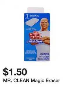 Dollarama MR. CLEAN Magic Eraser offer