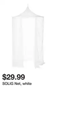 IKEA SOLIG Net, white offer