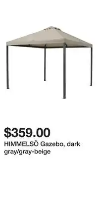 IKEA HIMMELSÖ Gazebo, dark gray/gray-beige offer