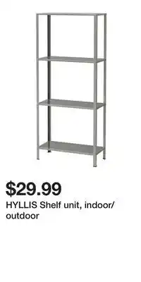 IKEA HYLLIS Shelf unit, indoor/outdoor offer