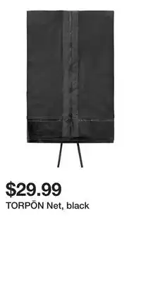 IKEA TORPÖN Net, black offer