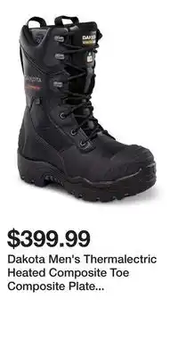 Mark's Dakota Men's Thermalectric Heated Composite Toe Composite Plate Winter Boots offer